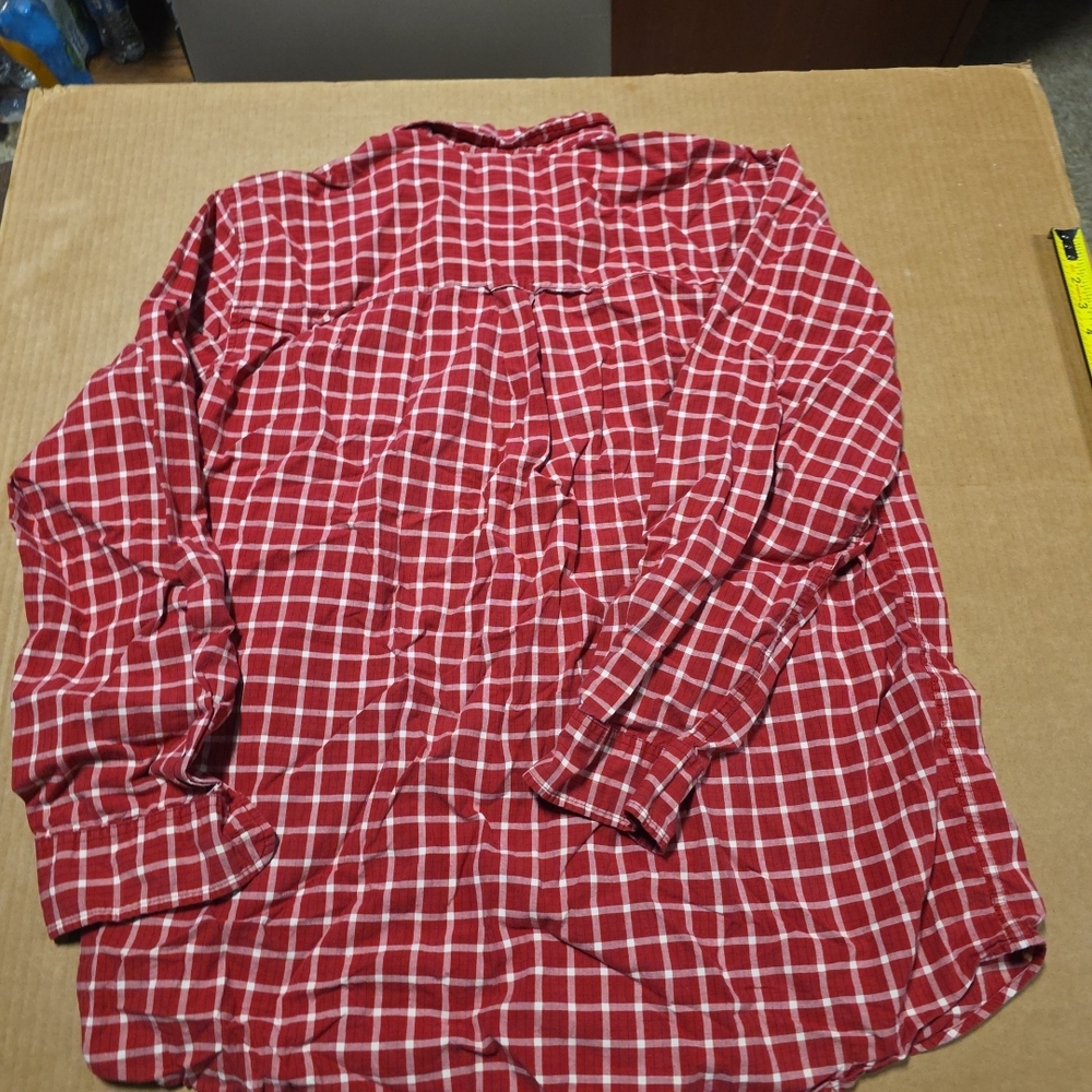 Mens Ralph Lauren Chaps Plaid Button Down Long Sleeve Shirt Sz XL - Picture 5 of 5